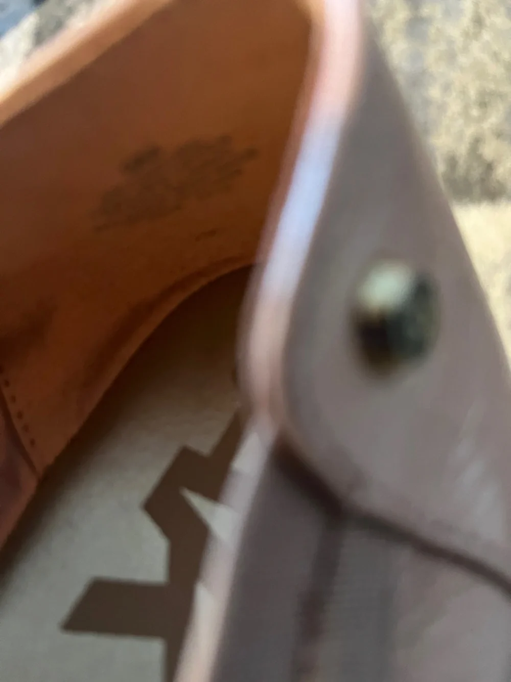 Anne Klein Sport Rose Gold Ballet Flats Comfortable Feminine Size 9‎